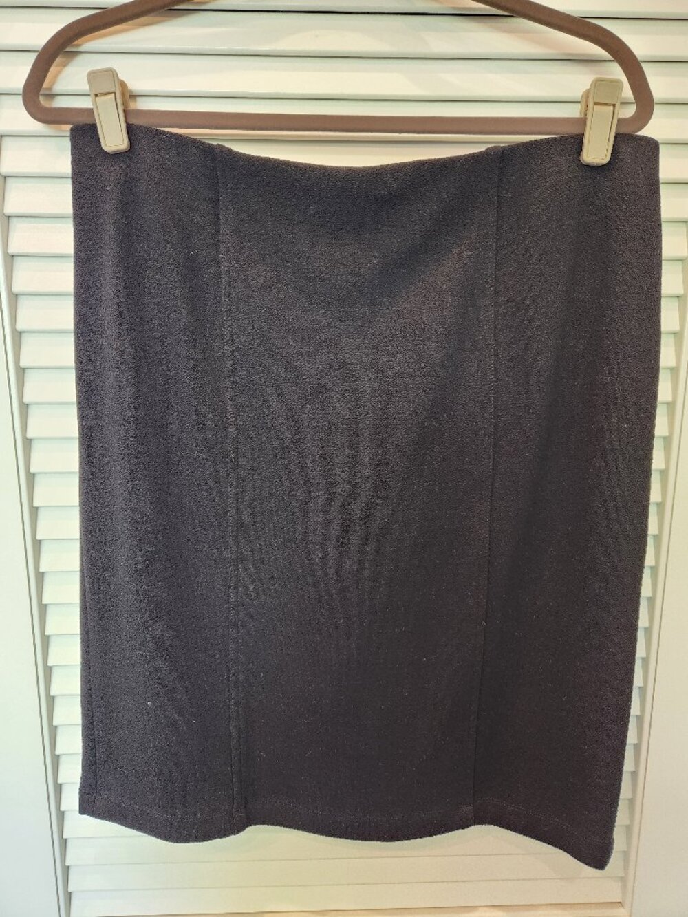 Vince Skirt Straight Knee Length Stretch - Large